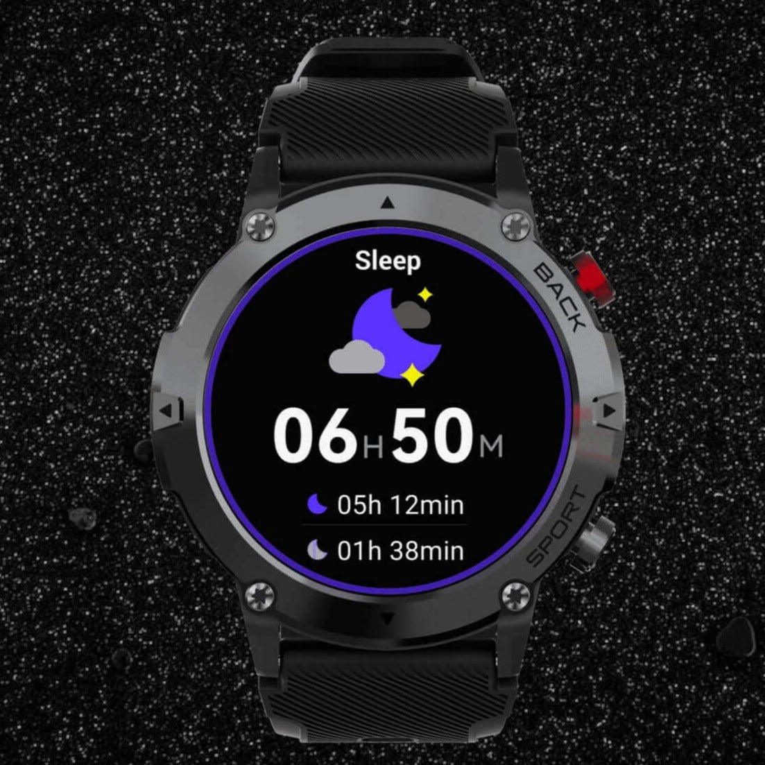 ZE Active Smartwatch Sleep Tracking 