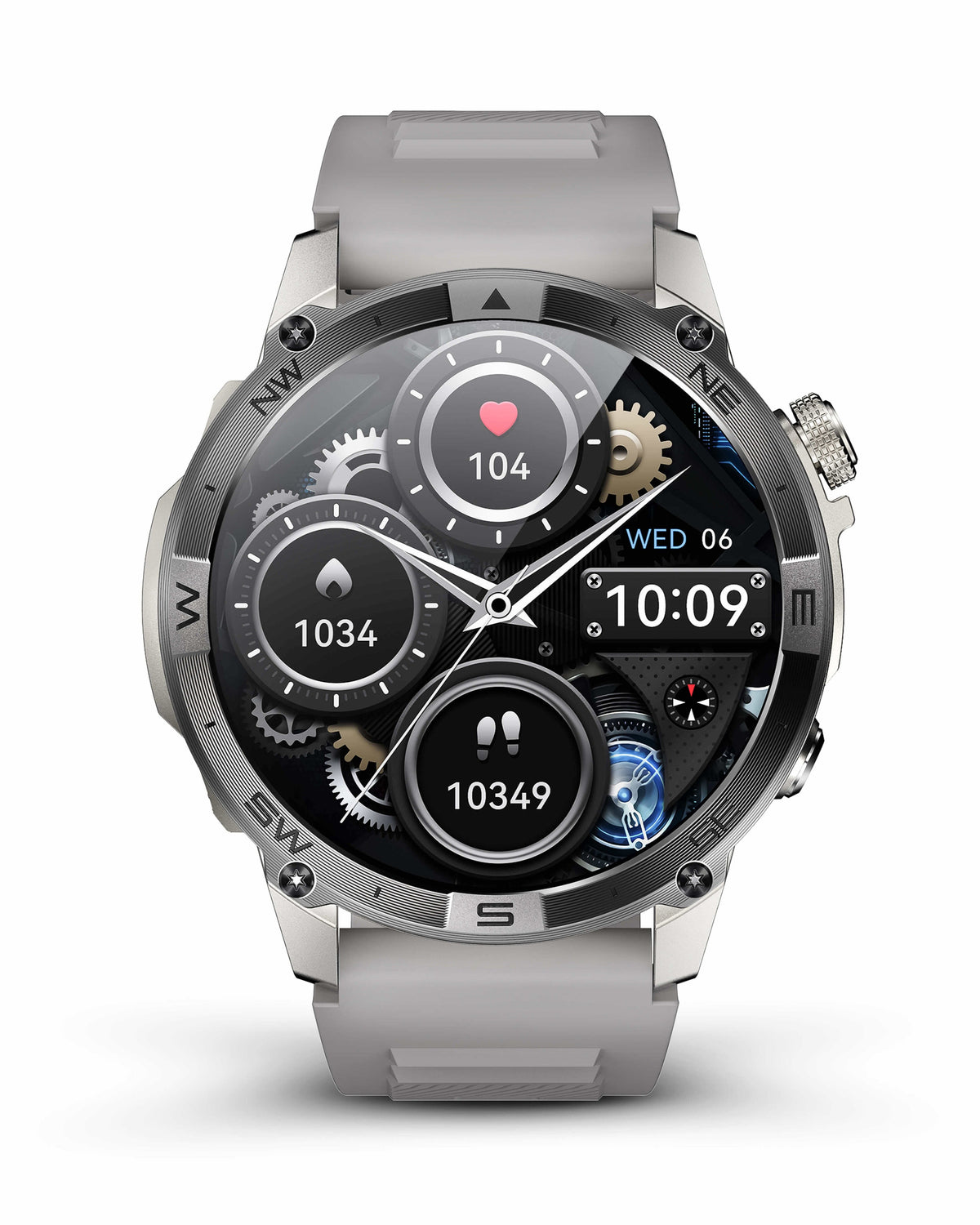 ZE Force Smartwatch Silver