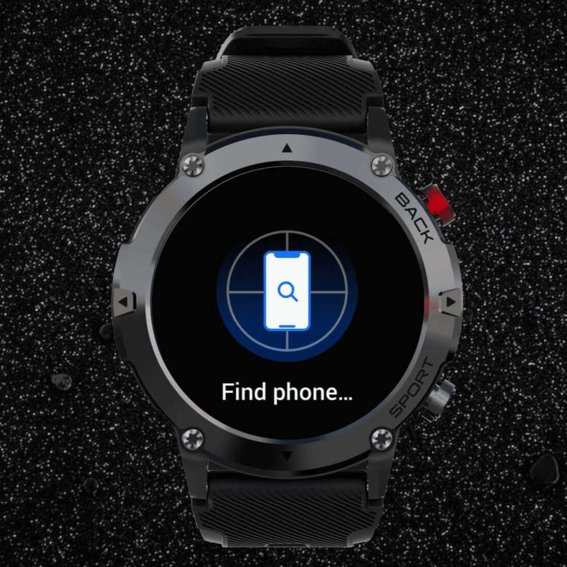 ZE Active Smartwatch Find Phone