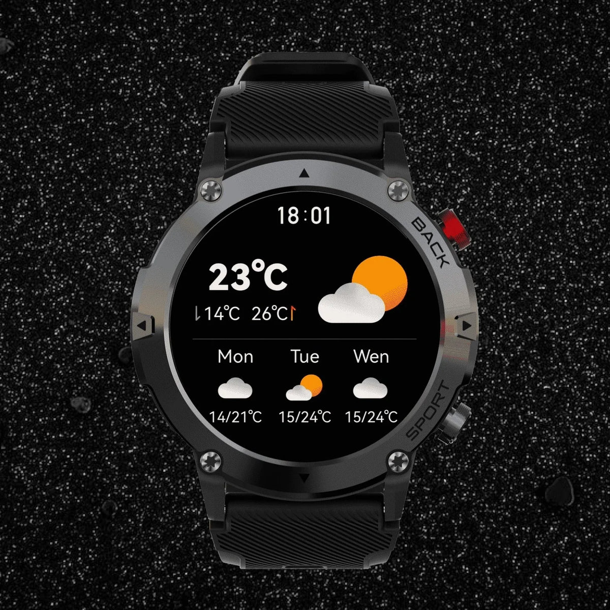ZE Active Smartwatch Weather