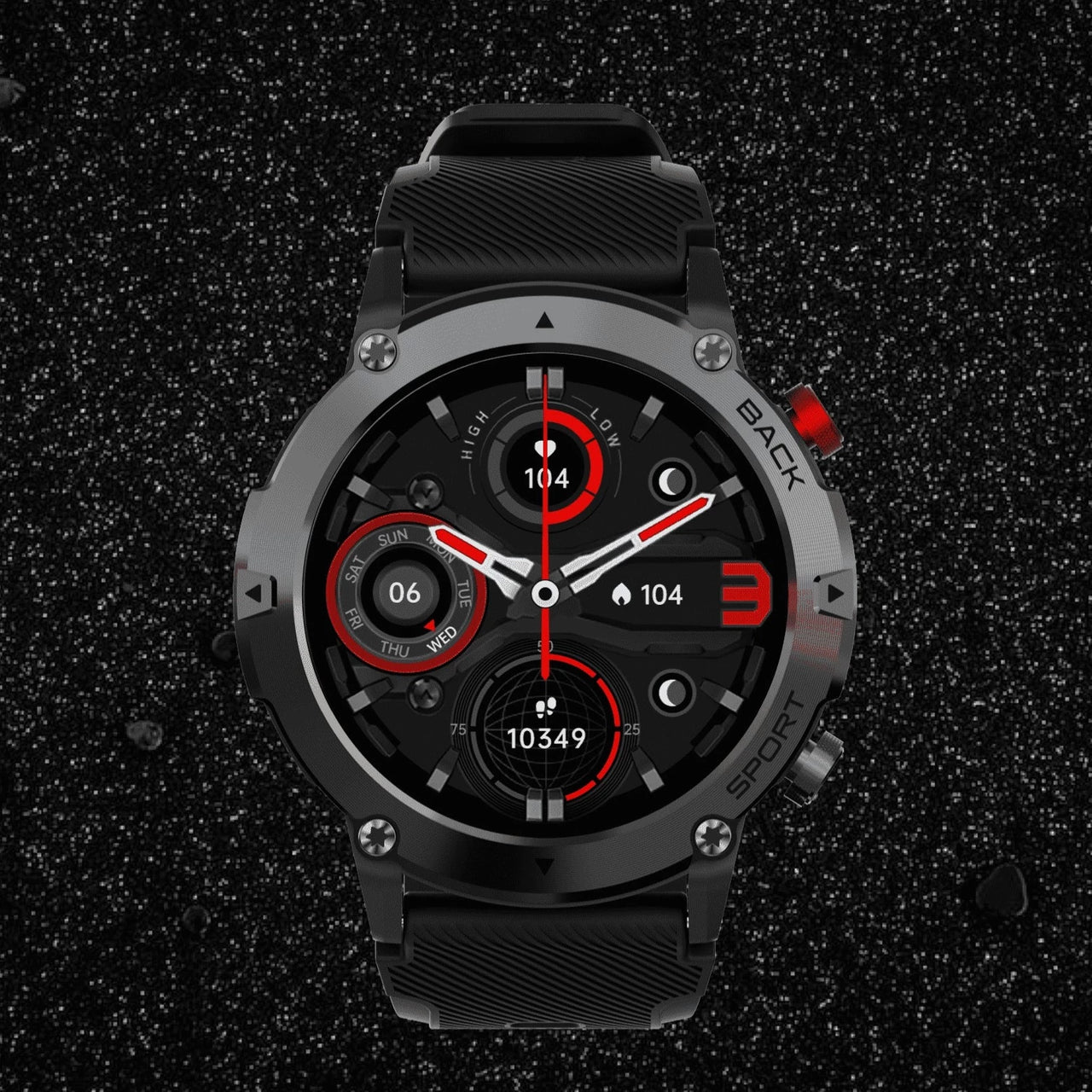 ZE Active Smartwatch faces