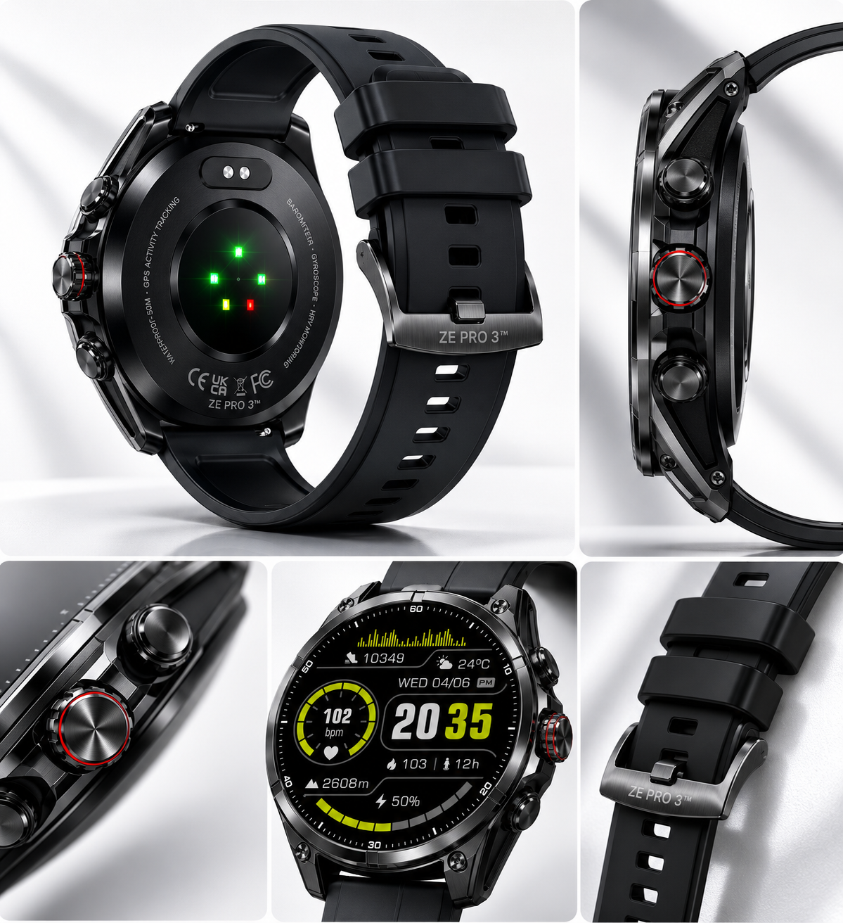 ZE™ Pro 3 Smartwatch