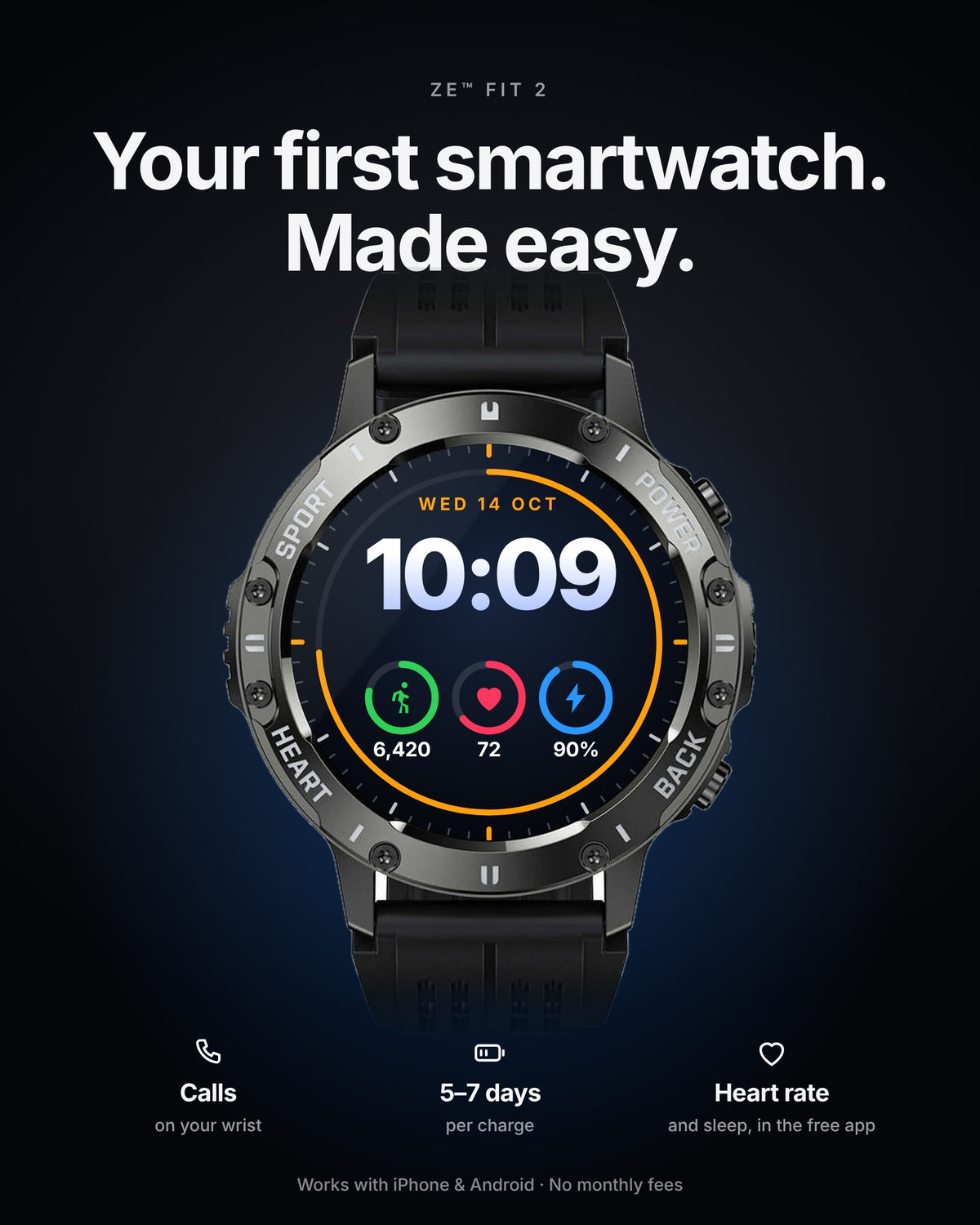 ZE™ FIT 2 Smartwatch