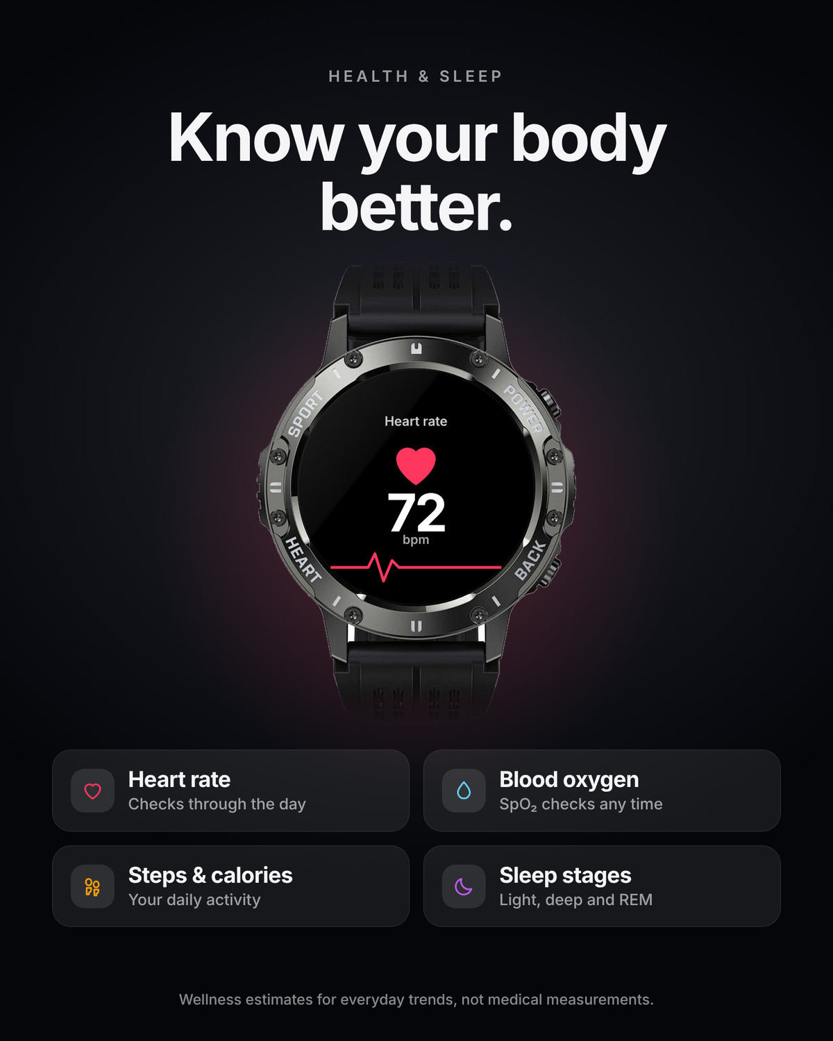 ZE™ FIT 2 Smartwatch
